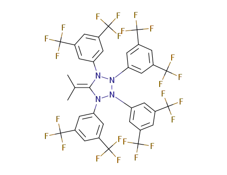Tetrazolidine,
tetrakis[3,5-bis(trifluoromethyl)phenyl](1-methylethylidene)-