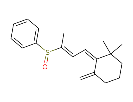 (2(1')Z,2'E)-1,1-dimethyl-3-methylene-2-(3'-(phenylsulfinyl)-2'-butenylidene)cyclohexane