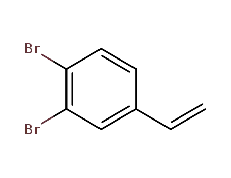 Molecular Structure of 24162-64-9 (Benzene, 1,2-dibromo-4-ethenyl-)