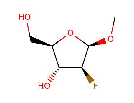 2-Deoxy-2-fluoro-1-O-methyl-β-D-arabinofuranose