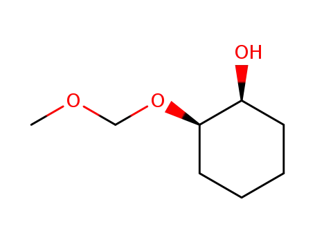 Molecular Structure of 89449-93-4 (Cyclohexanol, 2-(methoxymethoxy)-, cis-)