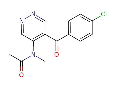Acetamide, N-[5-(4-chlorobenzoyl)-4-pyridazinyl]-N-methyl-