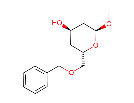 (2S,4R,6S)-2-Benzyloxymethyl-6-methoxy-tetrahydro-pyran-4-ol