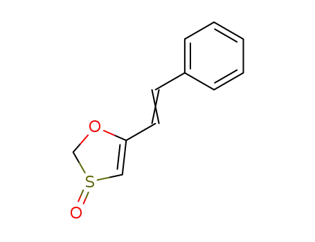 5-(2-phenylethenyl)-1,3-oxathiole 3-oxide