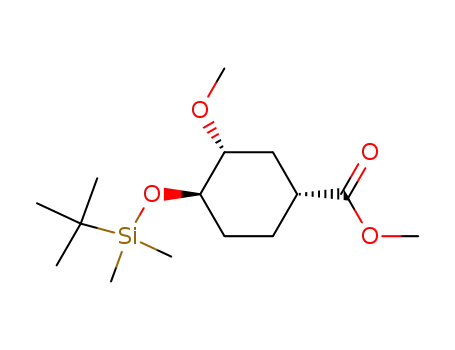 methyl (1R,3R,4R)-4-[(tert-butyldimethylsilyl)oxy]-3-methoxycyclohexane-1-carboxylate