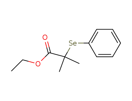 ethyl 2-methyl-2-phenylselanylpropanoate