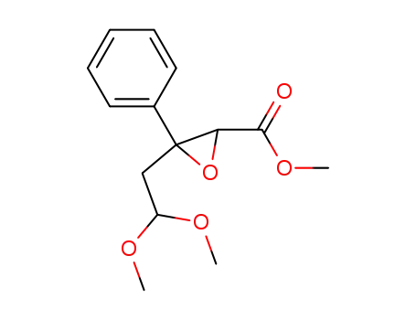 2,3-epoxy-5,5-dimethoxy-3-phenyl-valeric acid methyl ester