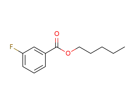 Molecular Structure of 312942-55-5 (pentyl 3-fluorobenzoate)