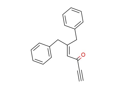 6-Phenyl-5-(phenylmethyl)-4-hexen-1-yn-3-one