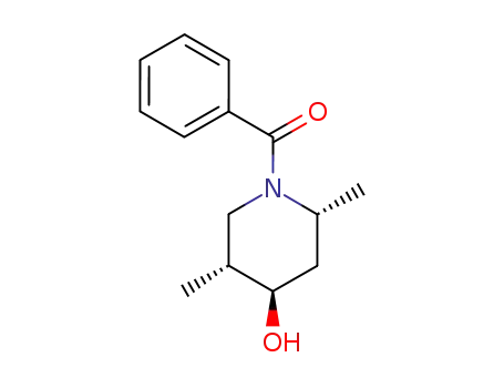 1-Benzoyl-2r,5c-dimethyl-4c-piperidol