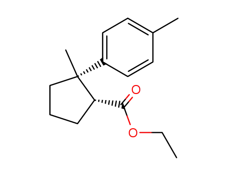 Ethyl 2-methyl-2-(4-methylphenyl)cyclopentane carboxylate