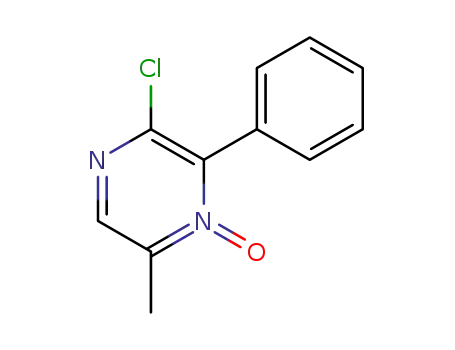 2-Chloro-5-methyl-3-phenyl-pyrazine 4-oxide