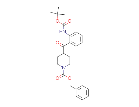 2-(N'-Cbz-piperidine-4-carbonyl)-N-Boc-aniline