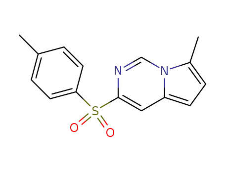 Molecular Structure of 179928-16-6 (7-methyl-3-tosylpyrrolo[1,2-c]pyrimidine)