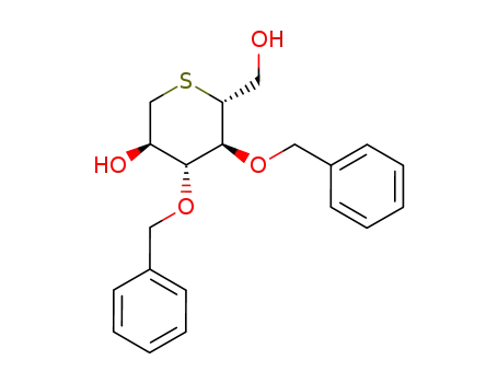 3,4-di-O-benzyl-1,5-dideoxy-1,5-epithio-D-glucitol