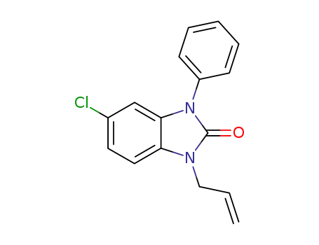 2H-Benzimidazol-2-one, 1,3-dihydro-5-chloro-3-phenyl-1-(2-propenyl)-