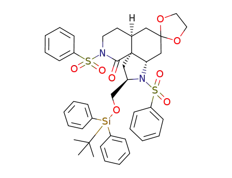 C<sub>42</sub>H<sub>48</sub>N<sub>2</sub>O<sub>8</sub>S<sub>2</sub>Si