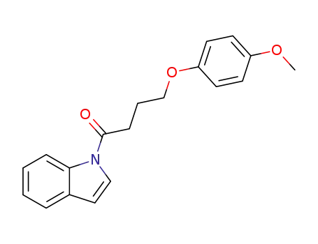 1-Indol-1-yl-4-(4-methoxy-phenoxy)-butan-1-one