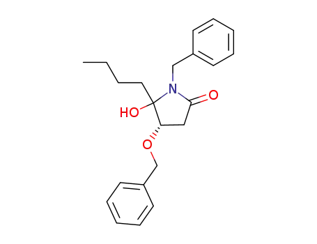 (S)-1-Benzyl-4-benzyloxy-5-butyl-5-hydroxy-pyrrolidin-2-one