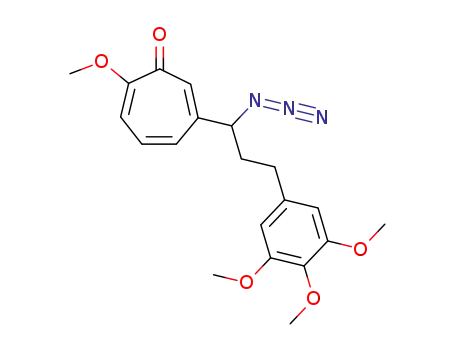 (RS)-6-<1'-azido-3'-(3'',4'',5''-trimethoxyphenyl)propyl>-2-methoxycyclohepta-2,4,6-trienone