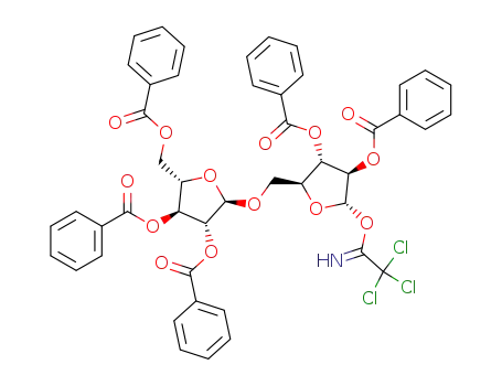 2,3,5-tri-O-benzoyl-α-L-arabinofuranosyl-(1->5)-2,3-di-O-benzoyl-α-L-arabinofuranosyl trichloroacetimidate