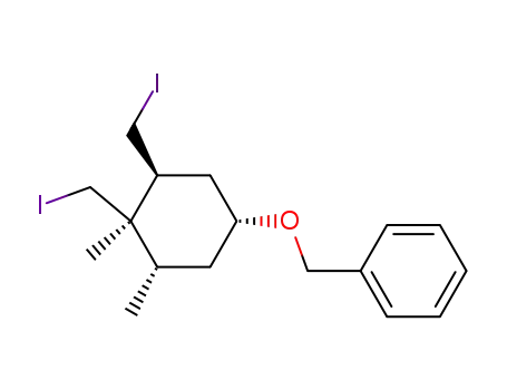 (1R,3S,4R,5S)-[4-benzyloxy-1,6-dimethyl-2-iodomethyl]cyclohexyliodomethane