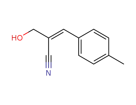 (E)-2-Hydroxymethyl-3-p-tolyl-acrylonitrile