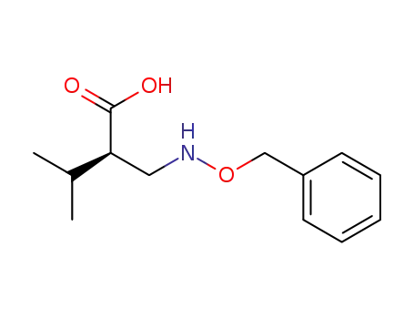 (R)-2-(Benzyloxyamino-methyl)-3-methyl-butyric acid