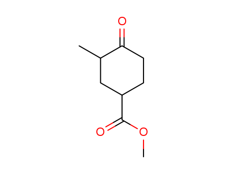 Cyclohexanecarboxylic acid, 3-methyl-4-oxo-, methyl ester