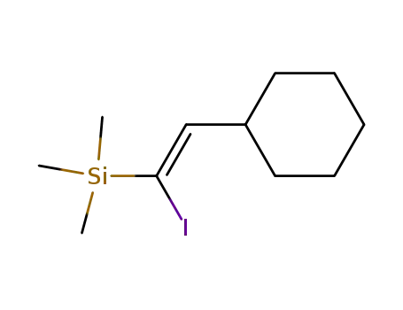 Silane, (2-cyclohexyl-1-iodoethenyl)trimethyl-, (Z)-