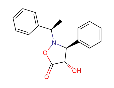 (3S,4S)-4-hydroxy-3-phenyl-N-(1-phenylethyl)isoxazolidinone