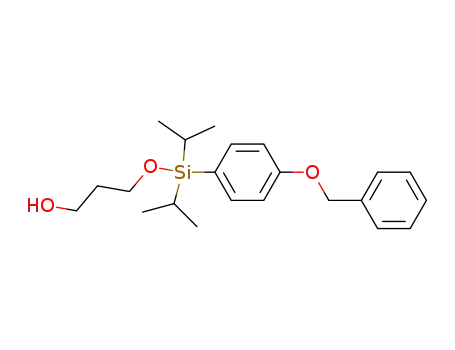 3-[(4-Benzyloxy-phenyl)-diisopropyl-silanyloxy]-propan-1-ol