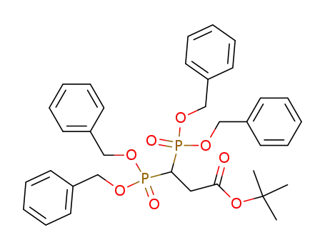 tetrabenzyl 2-t-butoxycarbonylethane-1,1-diphosphonate