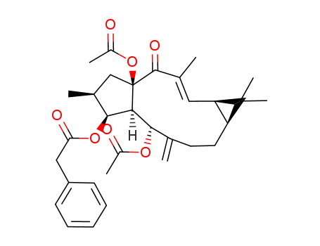 lathyrol-3-phenylacetate-5,15-diacetate