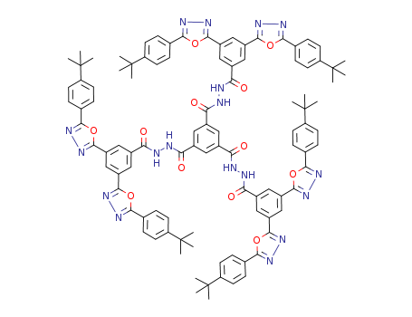 1,3,5-Benzenetricarboxylic acid, tris[2-[3,5-bis[5-[4-(1,1-dimethylethyl)phenyl]-1,3,4-oxadiazol-2-yl]benzo yl]hydrazide]