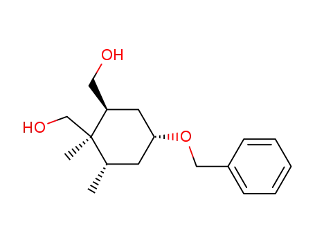 1,2-Cyclohexanedimethanol, 1,6-dimethyl-4-(phenylmethoxy)-,
(1R,2S,4R,6S)-