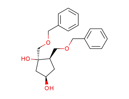 (1R,3R,4R)-3,4-bis(benzyloxymethyl)-1,4-cyclopentandiol