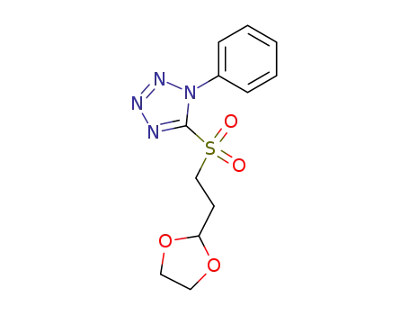 5-(2-[1,3]dioxolan-2-yl-ethanesulfonyl)-1-phenyl-1<i>H</i>-tetrazole