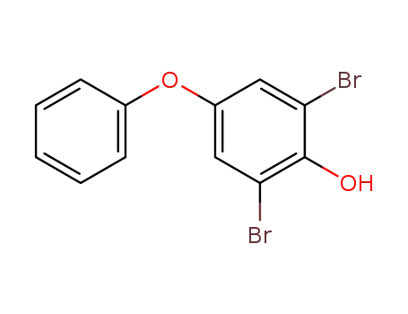 Molecular Structure of 98077-91-9 (Phenol, 2,6-dibromo-4-phenoxy-)