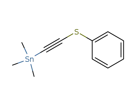 1-(phenylthio)-2-(trimethylstannyl)ethyne