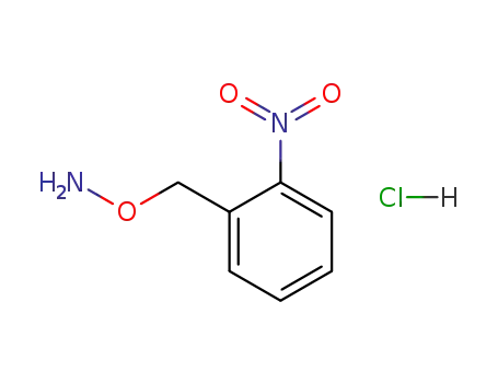 Molecular Structure of 51572-92-0 (1-[(AMMONIOOXY)METHYL]-2-NITROBENZENE CHLORIDE)