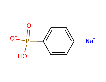 Phosphonic acid, phenyl-, monosodium salt