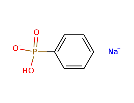Molecular Structure of 4297-94-3 (Phenylphosphonic acid sodium salt)
