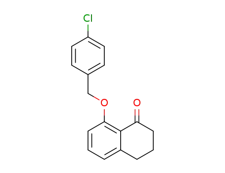 8-(4-chlorobenzyloxy)-1,2,3,4-tetrahydro-1-naphthalenone