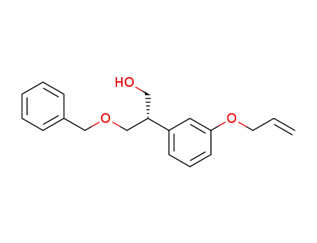 (S)-2-(3-Allyloxy-phenyl)-3-benzyloxy-propan-1-ol