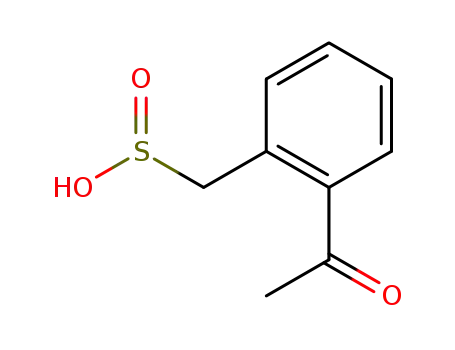 (2-Acetylphenyl)methanesulfinic acid