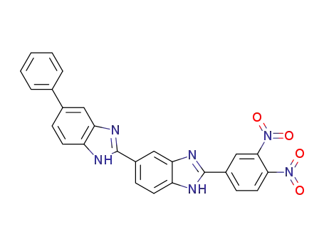 5-phenyl-2-[2'-(3,4-dinitrophenyl)benzimidazol-5'yl]benzimidazole