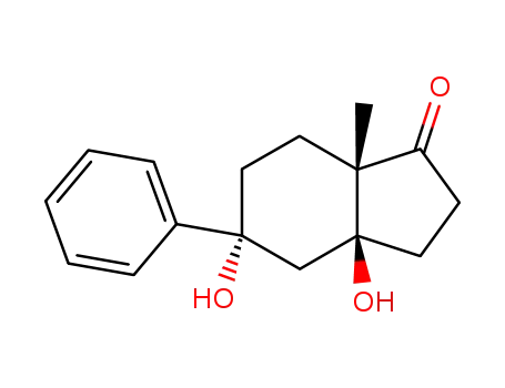 (3aS,5R,7aS)-3a,5-Dihydroxy-7a-methyl-5-phenyl-octahydro-inden-1-one