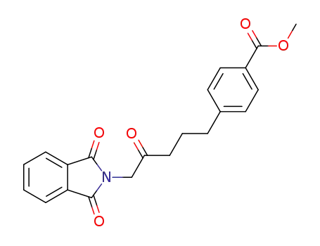 5-(p-carbomethoxyphenyl)-1-phthalimidopentan-2-one