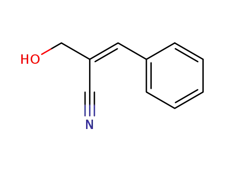 2-Propenenitrile, 2-(hydroxymethyl)-3-phenyl-, (2E)-